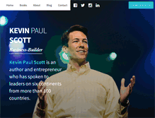 Tablet Screenshot of kevinpaulscott.com